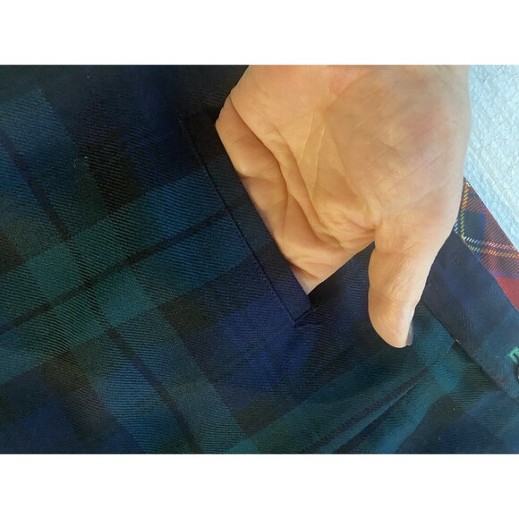 Vintage Tommy Hilfiger Plaid Straight Leg Pants Size 6 - Picture 4 of 11